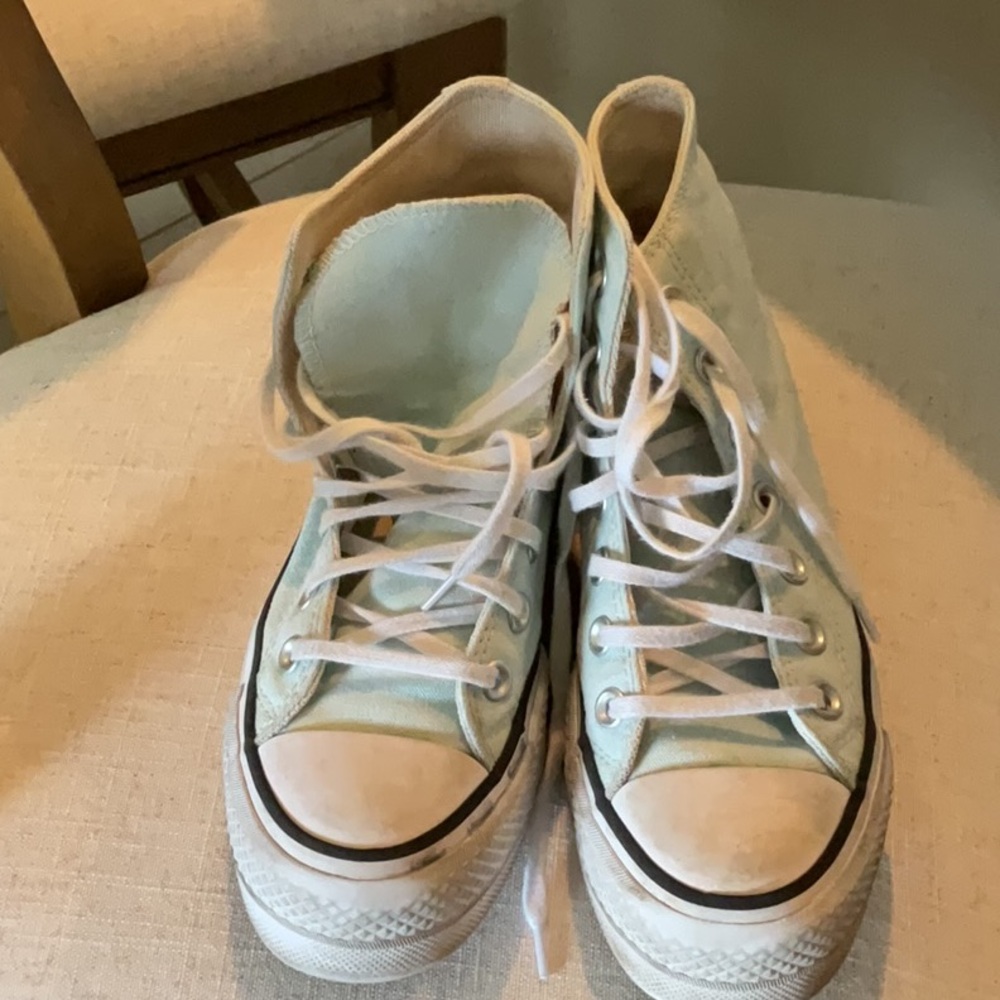 Converse platform high top sneakers